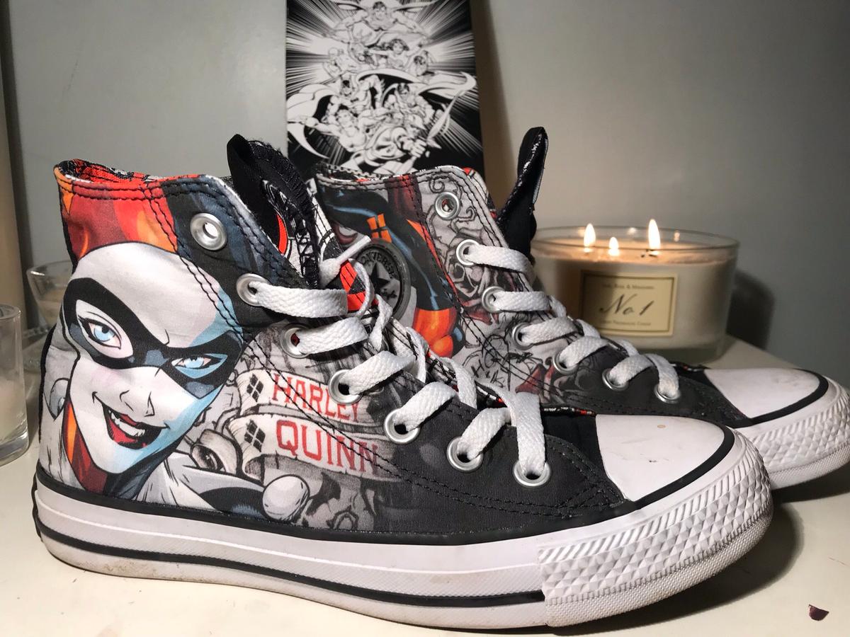 Detail Harley Quinn Converse Kids Nomer 24