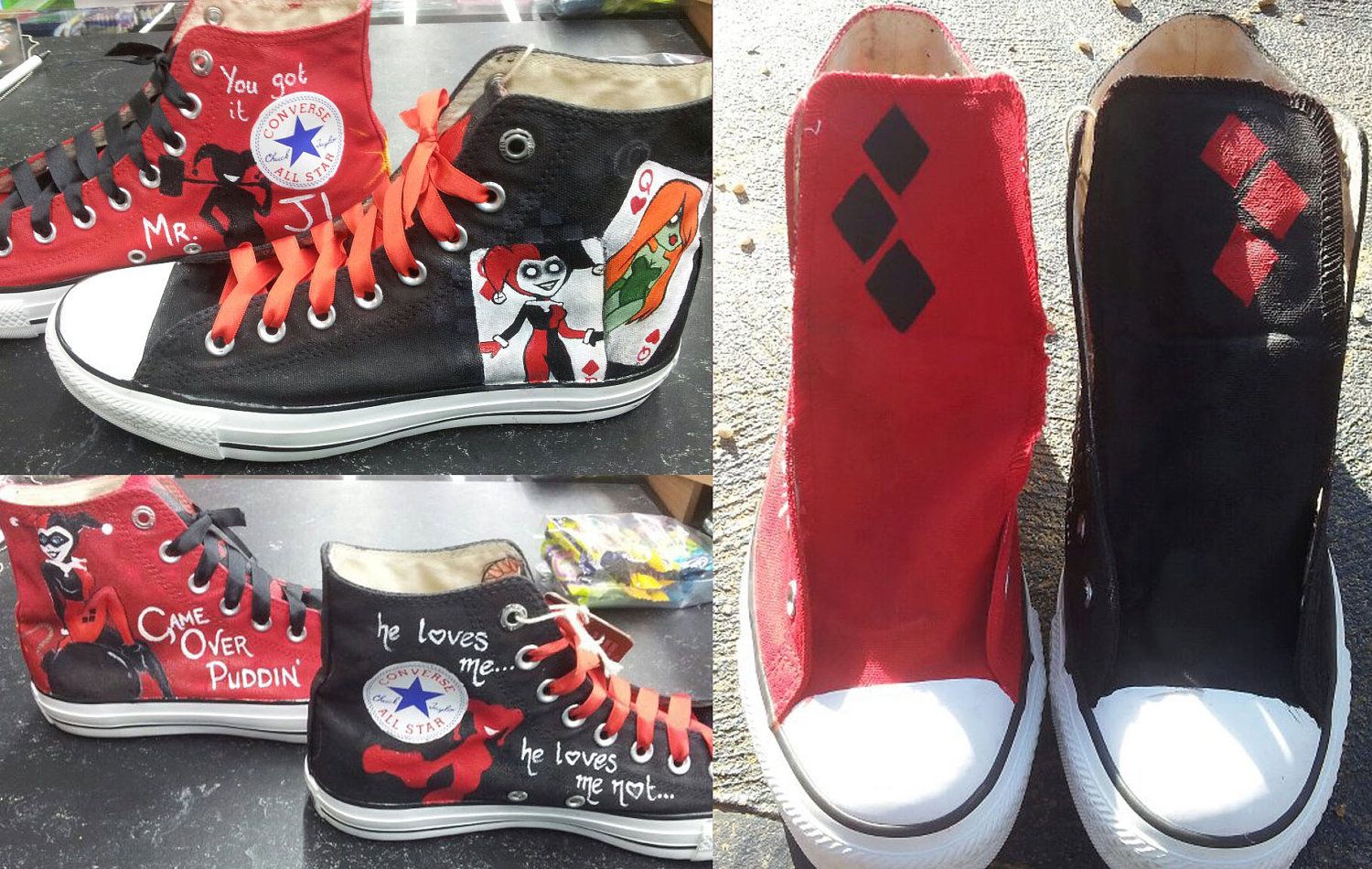 Detail Harley Quinn Converse Kids Nomer 26