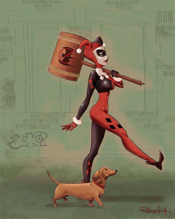 Detail Harley Quinn Dachshund Nomer 2