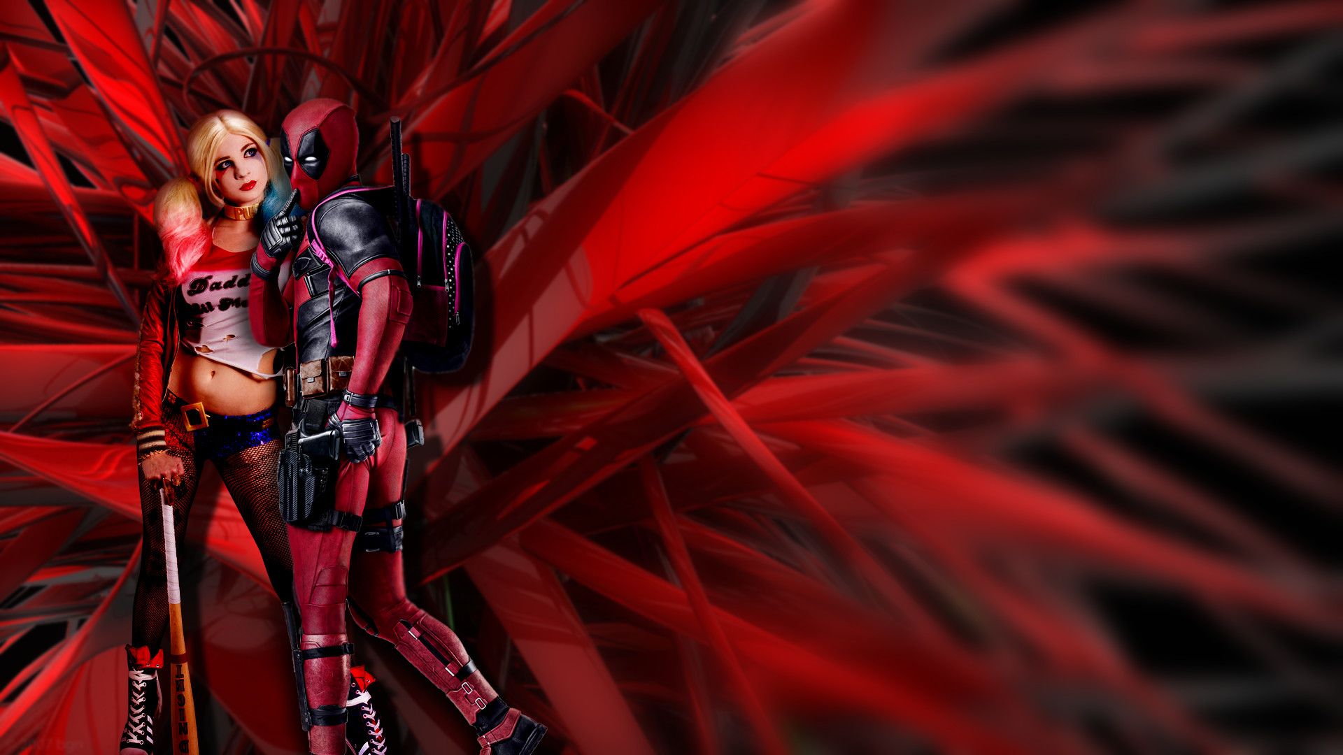 Detail Harley Quinn Deadpool Wallpaper Nomer 20