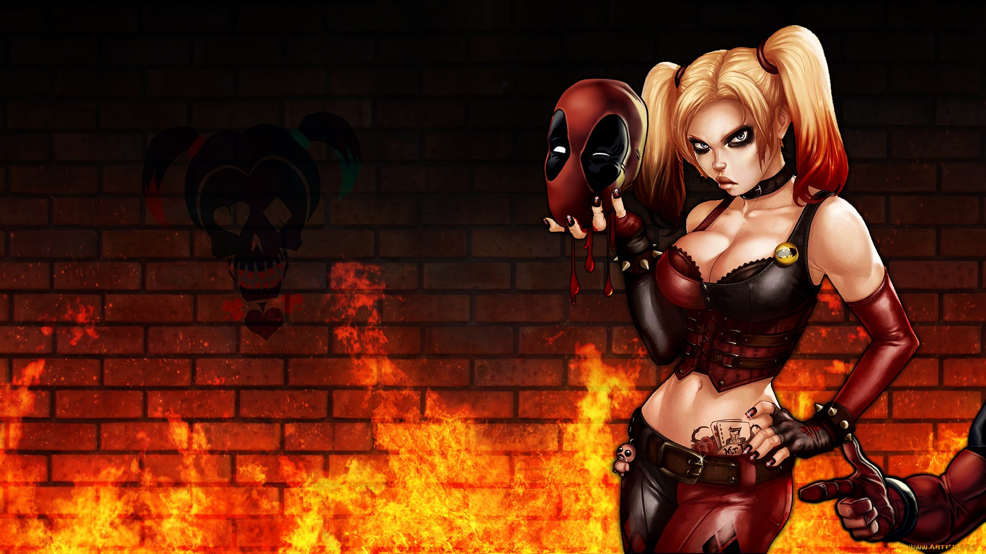 Detail Harley Quinn Deadpool Wallpaper Nomer 21