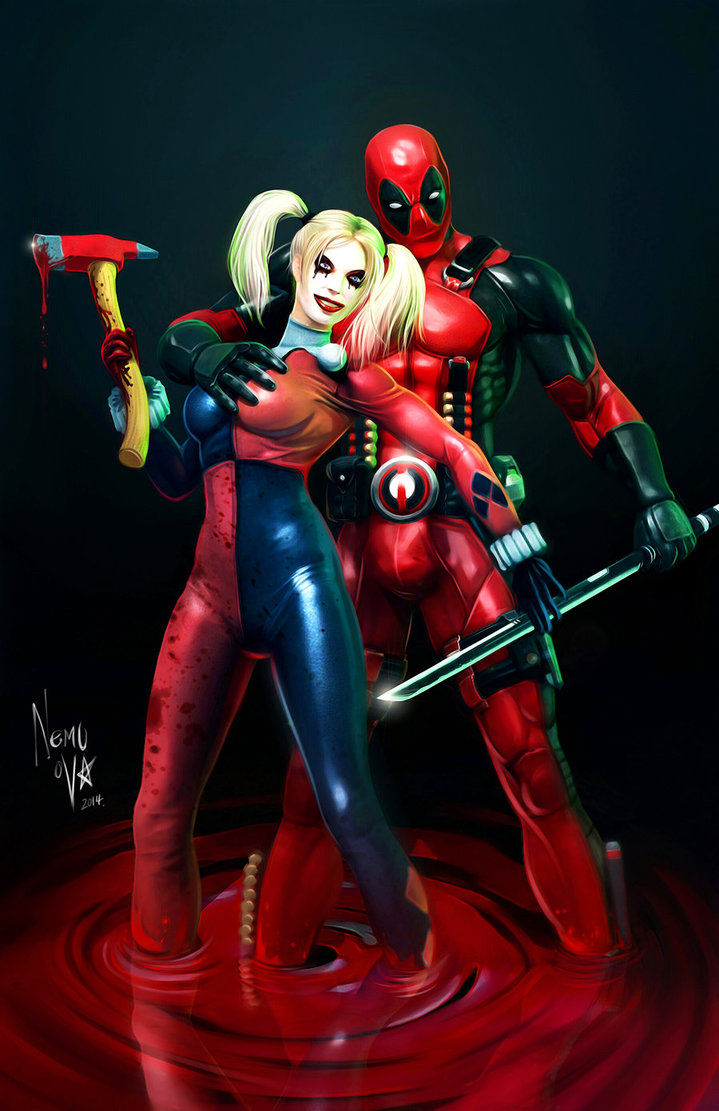 Detail Harley Quinn Deadpool Wallpaper Nomer 32