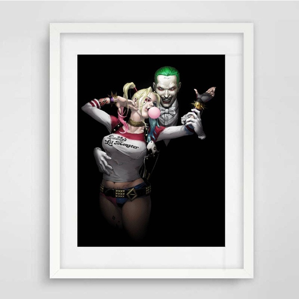 Detail Harley Quinn Diamond Painting Nomer 47