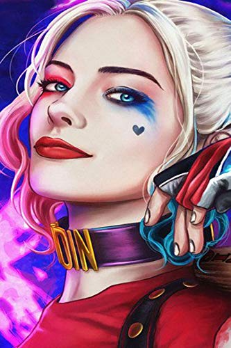 Detail Harley Quinn Diamond Painting Nomer 53