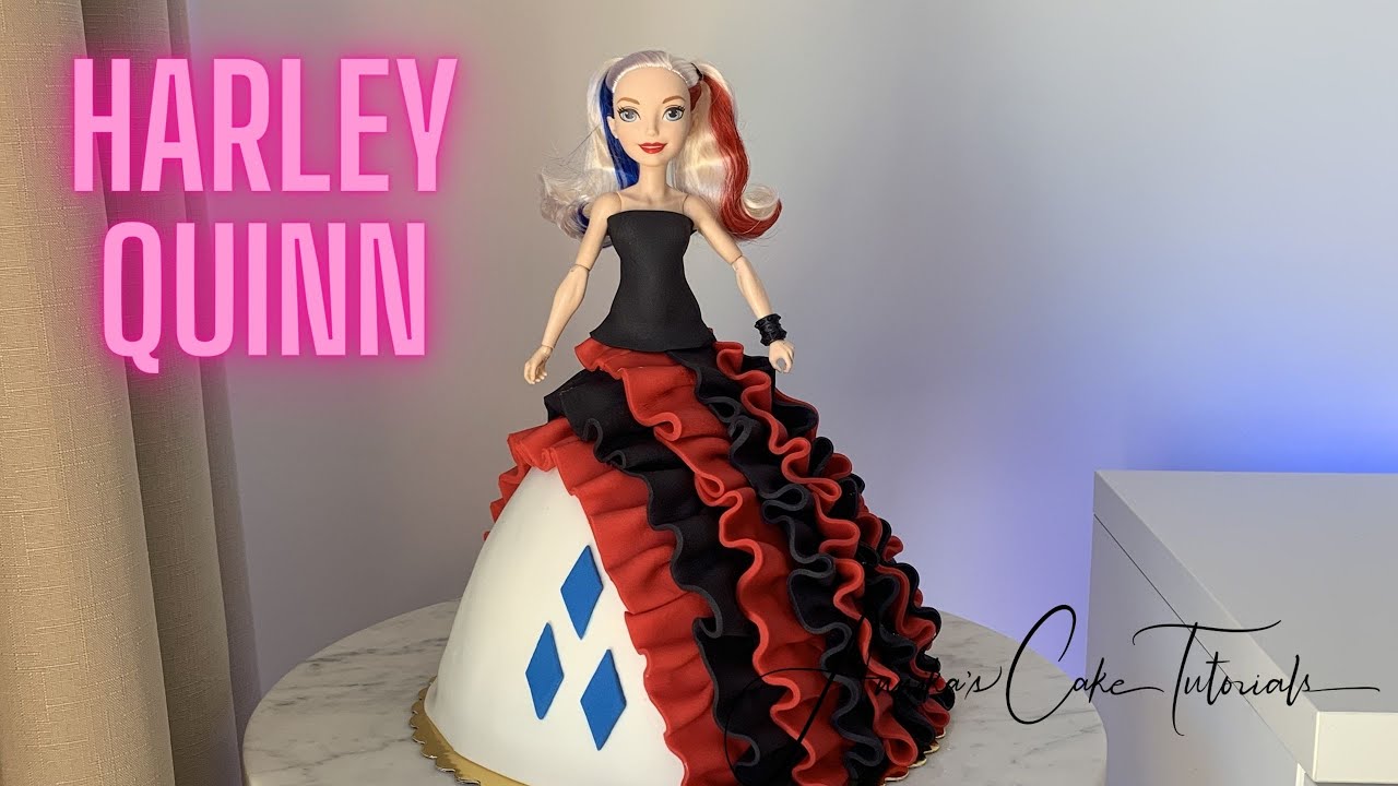 Harley Quinn Doll Cake - KibrisPDR
