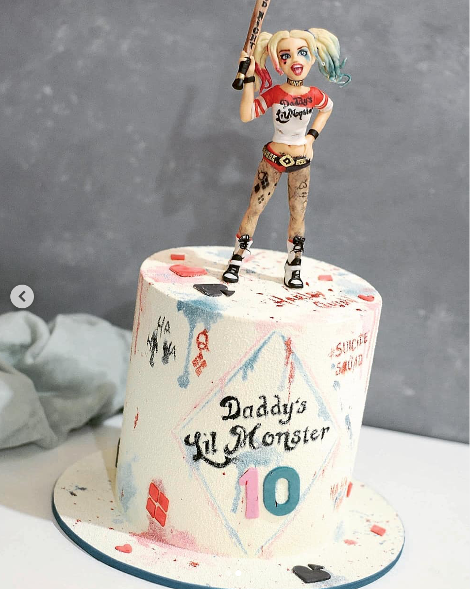 Detail Harley Quinn Doll Cake Nomer 12