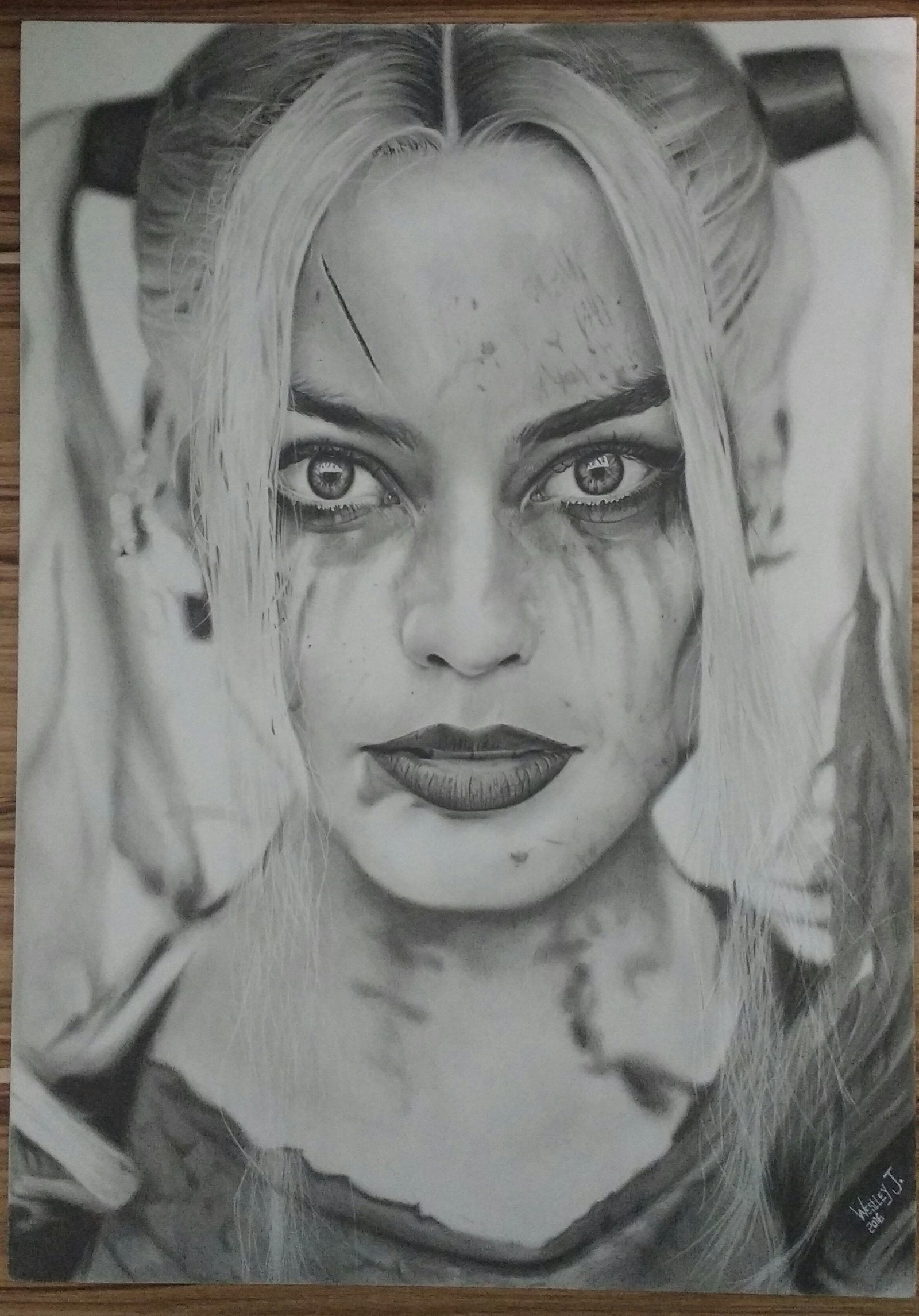 Detail Harley Quinn Drawings In Pencil Nomer 3