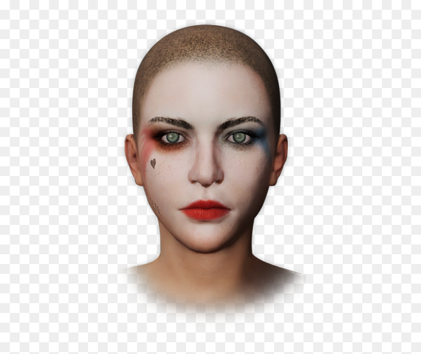 Detail Harley Quinn Face Png Nomer 26