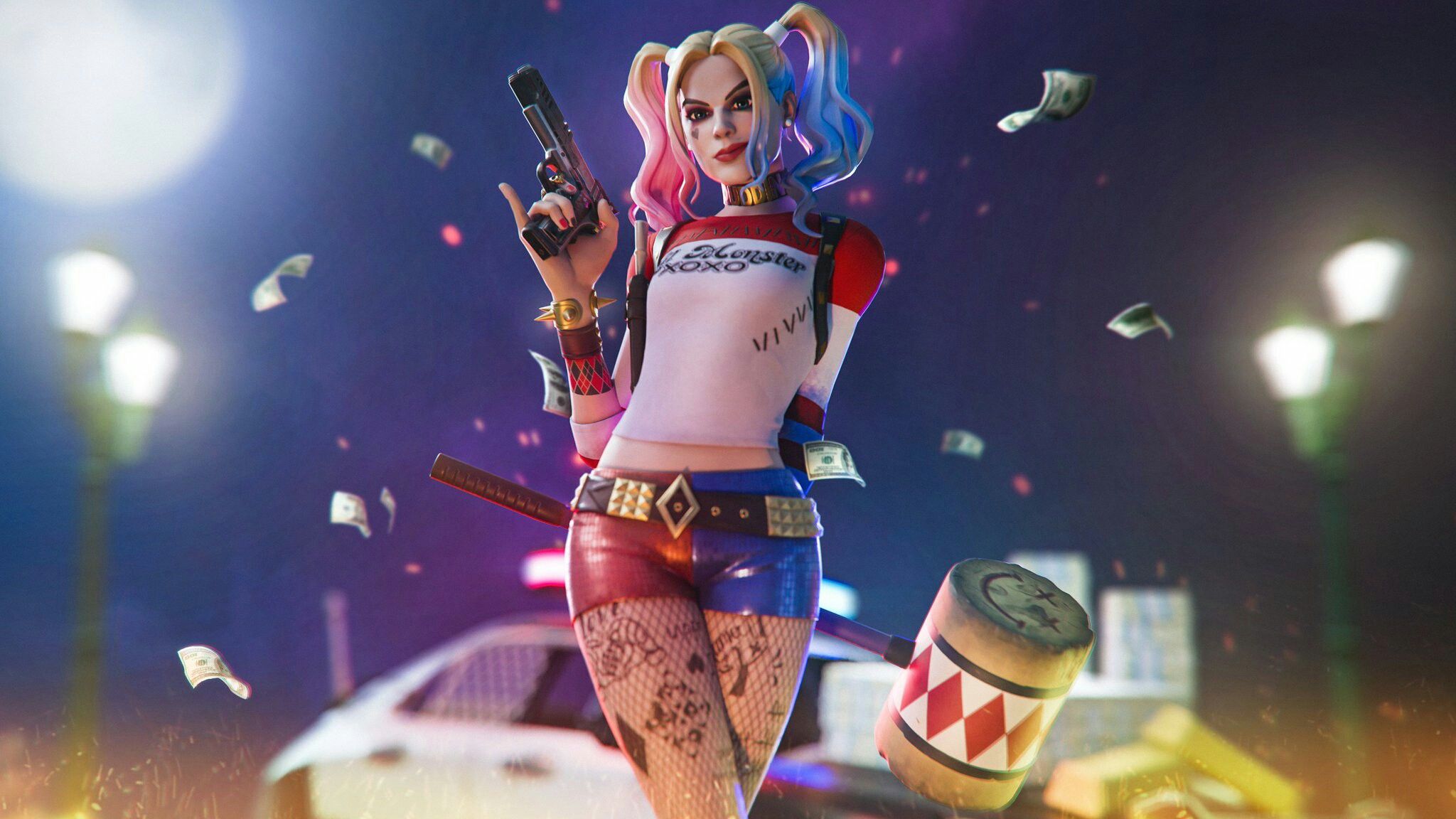 Detail Harley Quinn Fortnite Wallpaper Nomer 10