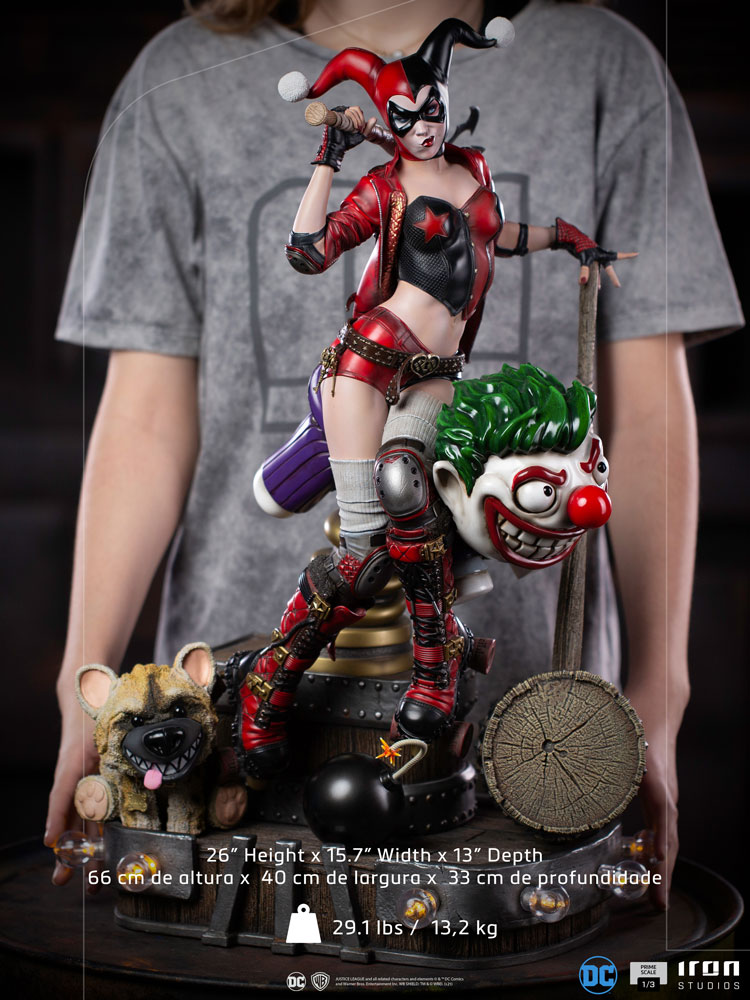 Detail Harley Quinn Hyena Statue Nomer 26