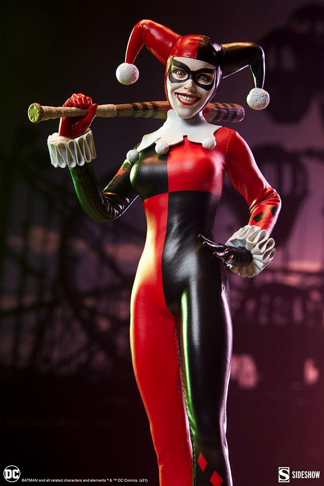 Detail Harley Quinn Jester Costume For Sale Nomer 16