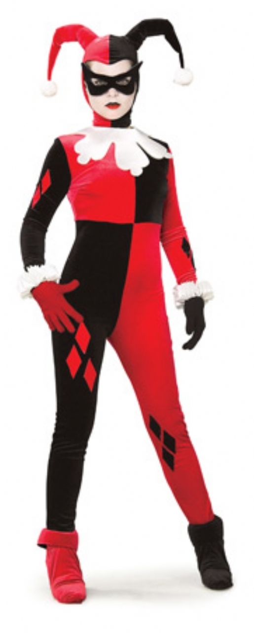 Detail Harley Quinn Jester Costume For Sale Nomer 4