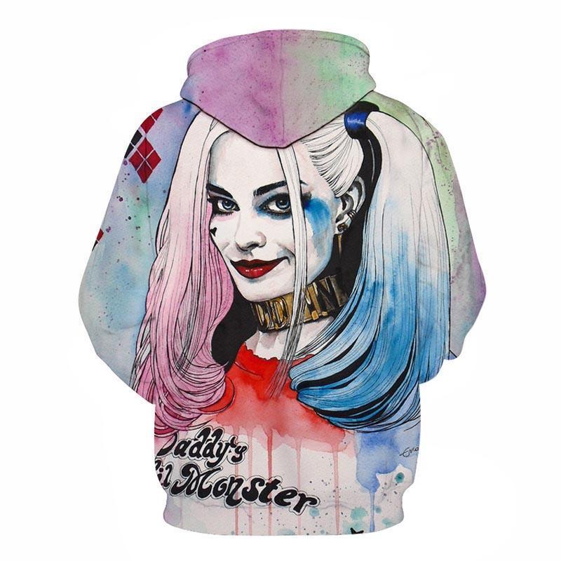 Detail Harley Quinn Jester Hoodie Nomer 55