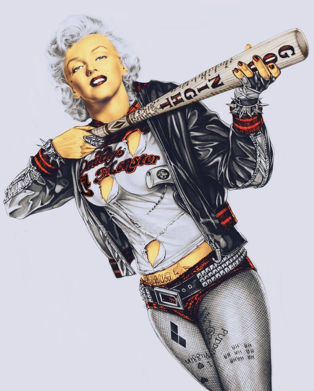 Detail Harley Quinn Marilyn Monroe Nomer 40