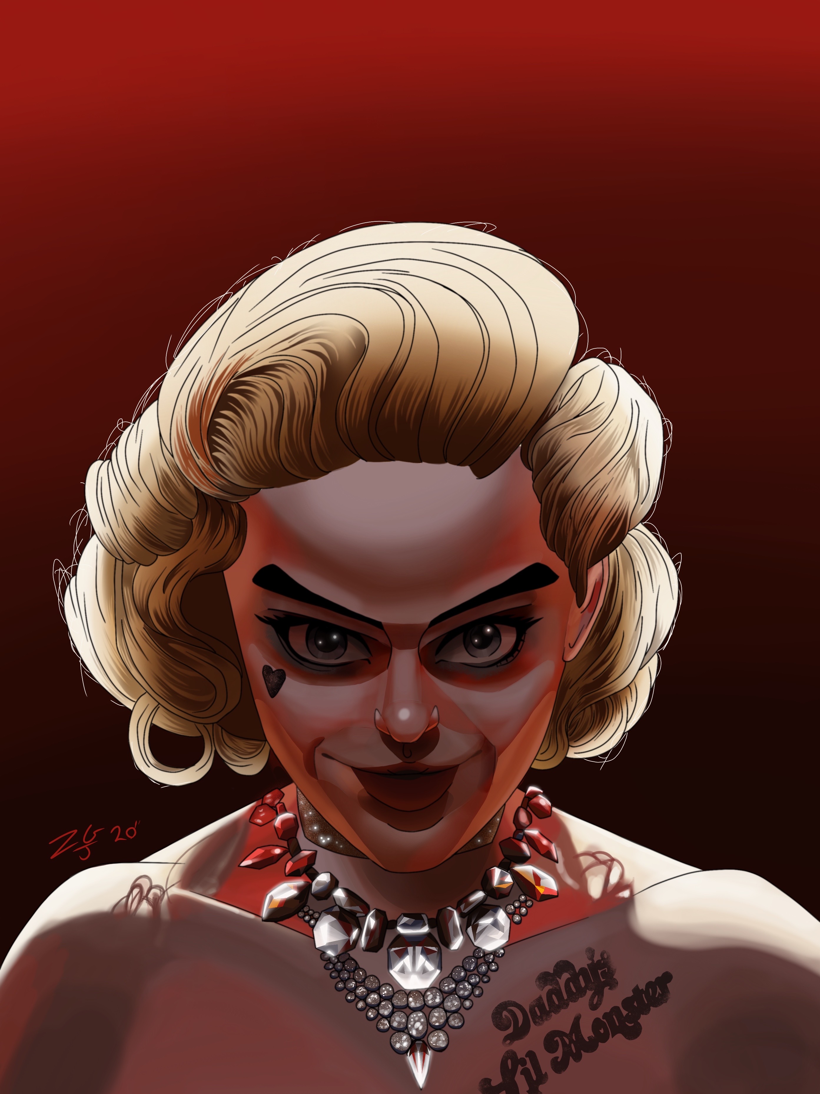 Detail Harley Quinn Marilyn Monroe Nomer 9