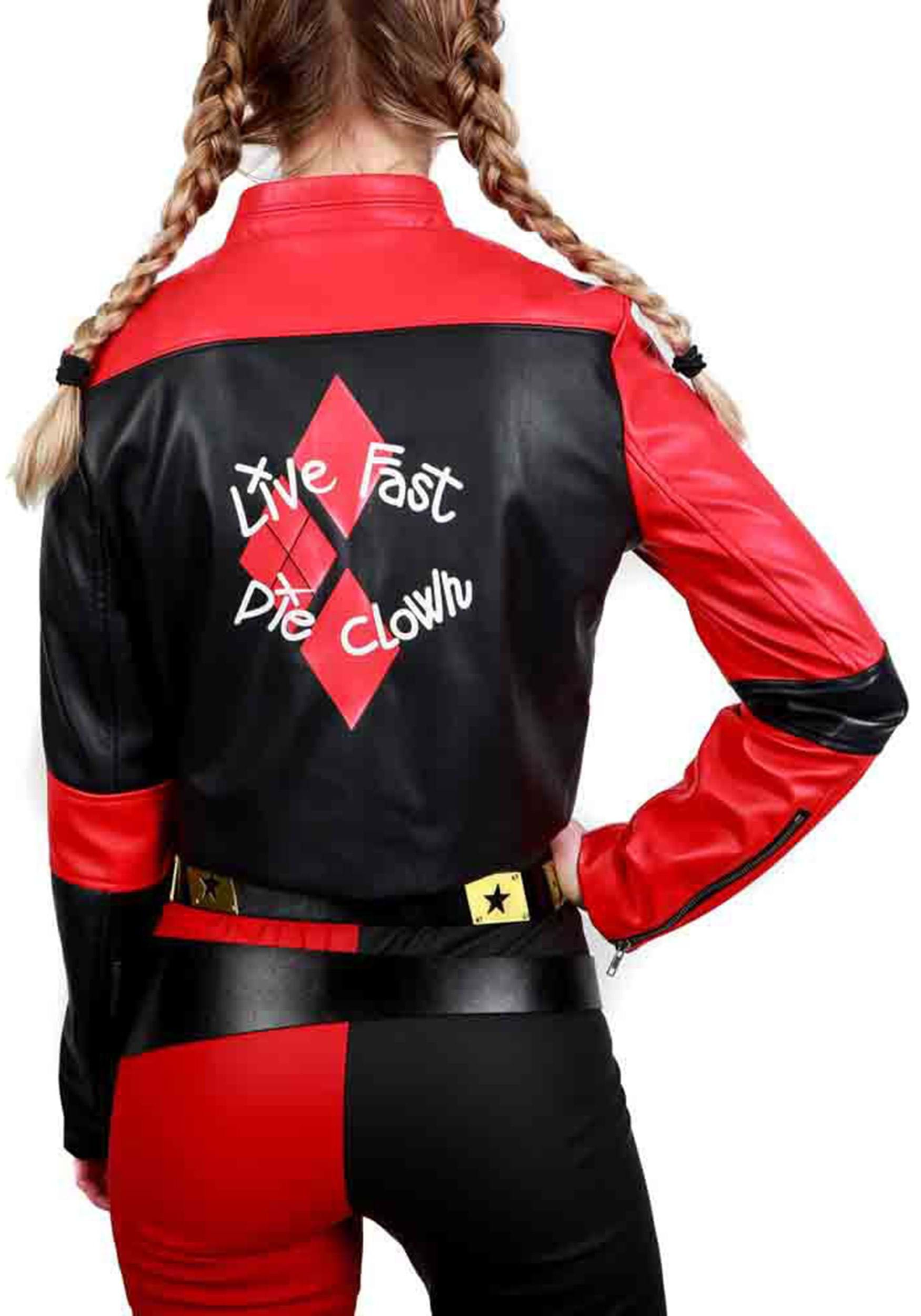 Detail Harley Quinn Motorcycle Jacket Nomer 18