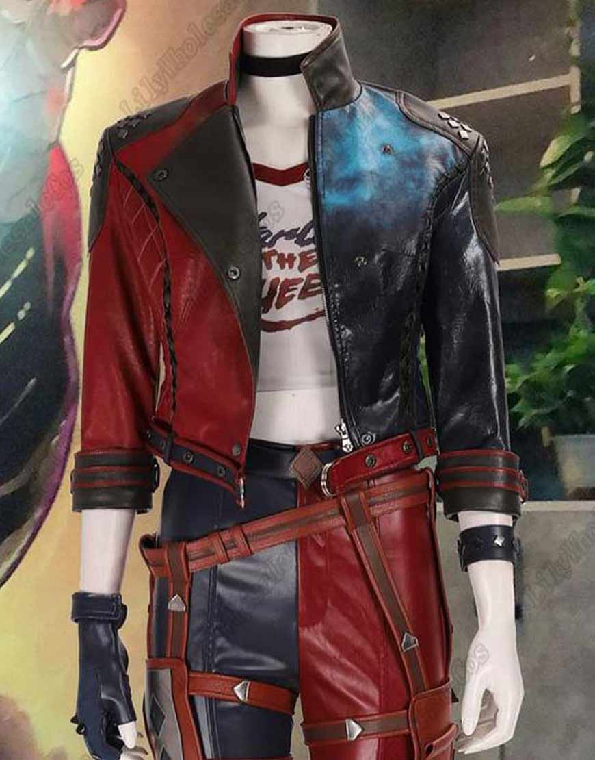 Detail Harley Quinn Motorcycle Jacket Nomer 20