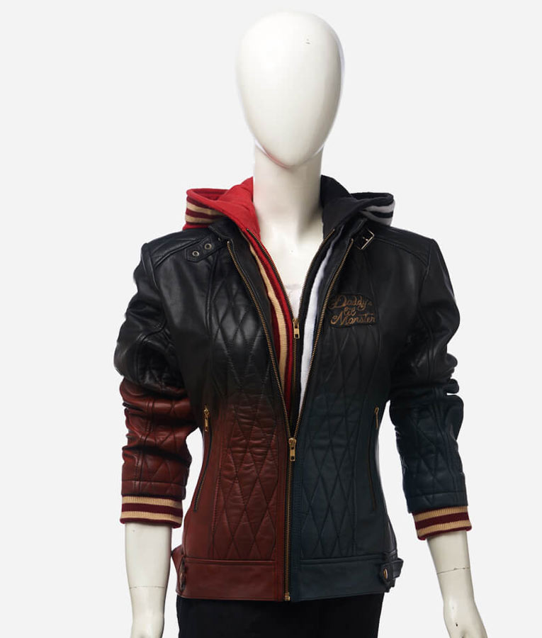 Detail Harley Quinn Motorcycle Jacket Nomer 25