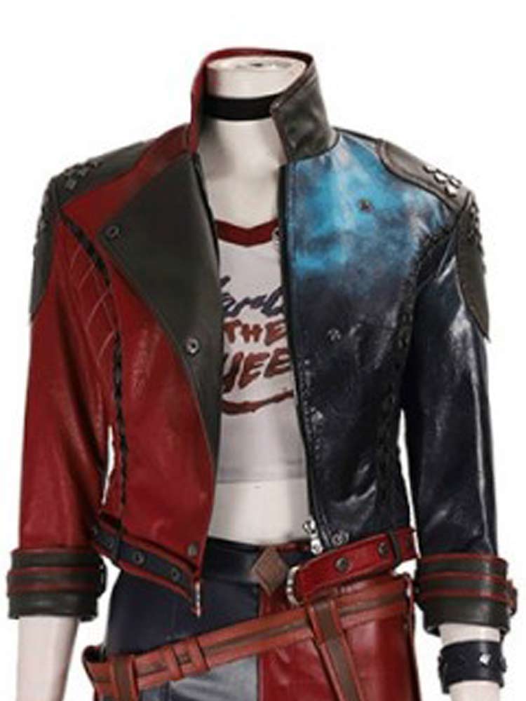 Detail Harley Quinn Motorcycle Jacket Nomer 37