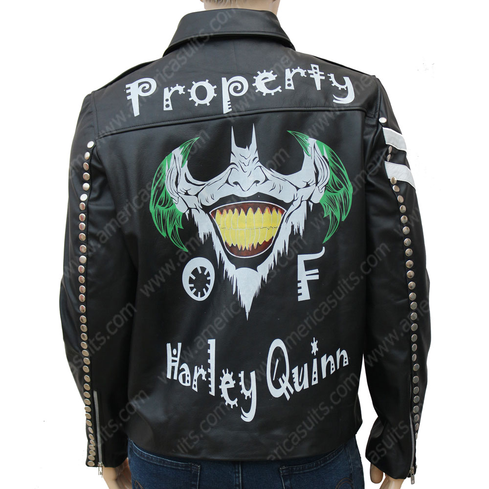 Detail Harley Quinn Motorcycle Jacket Nomer 7