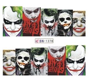 Detail Harley Quinn Nail Stickers Nomer 34