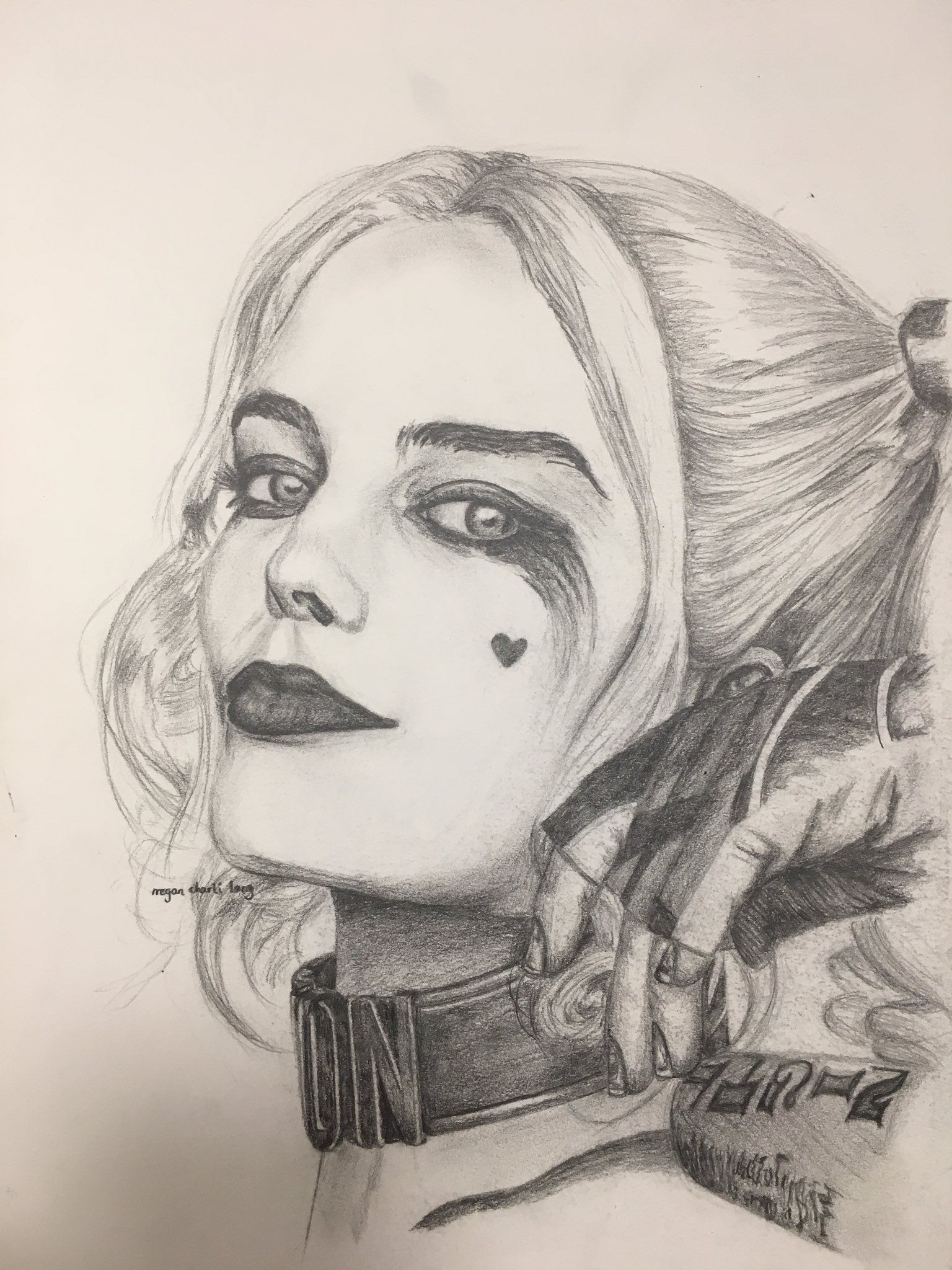 Detail Harley Quinn Pencil Drawings Nomer 32