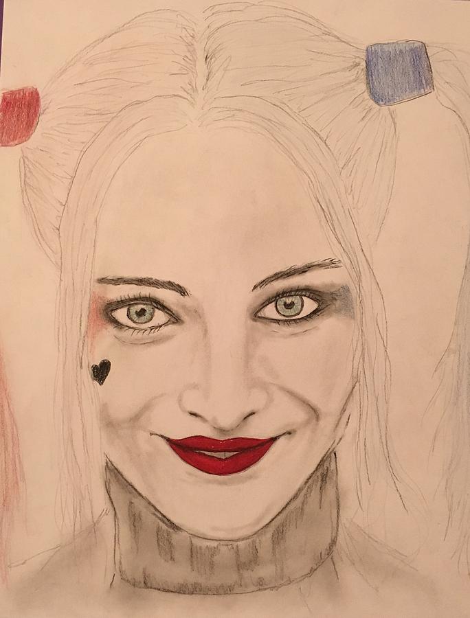 Detail Harley Quinn Pencil Drawings Nomer 45