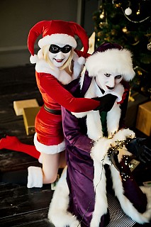 Detail Harley Quinn Santa Hat Nomer 38