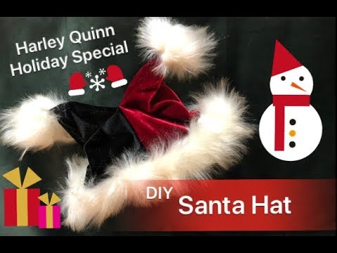 Detail Harley Quinn Santa Hat Nomer 7