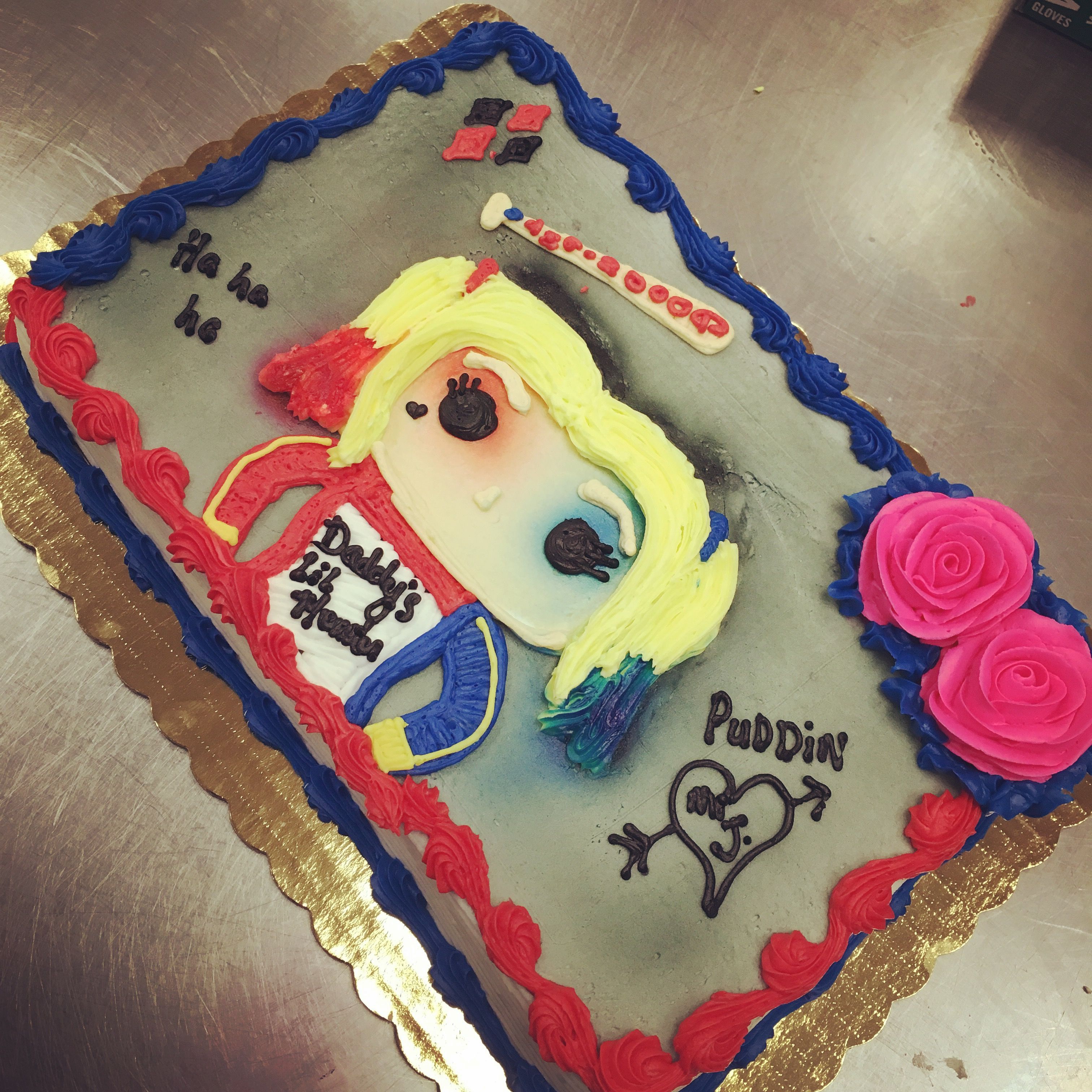 Detail Harley Quinn Sheet Cake Nomer 2