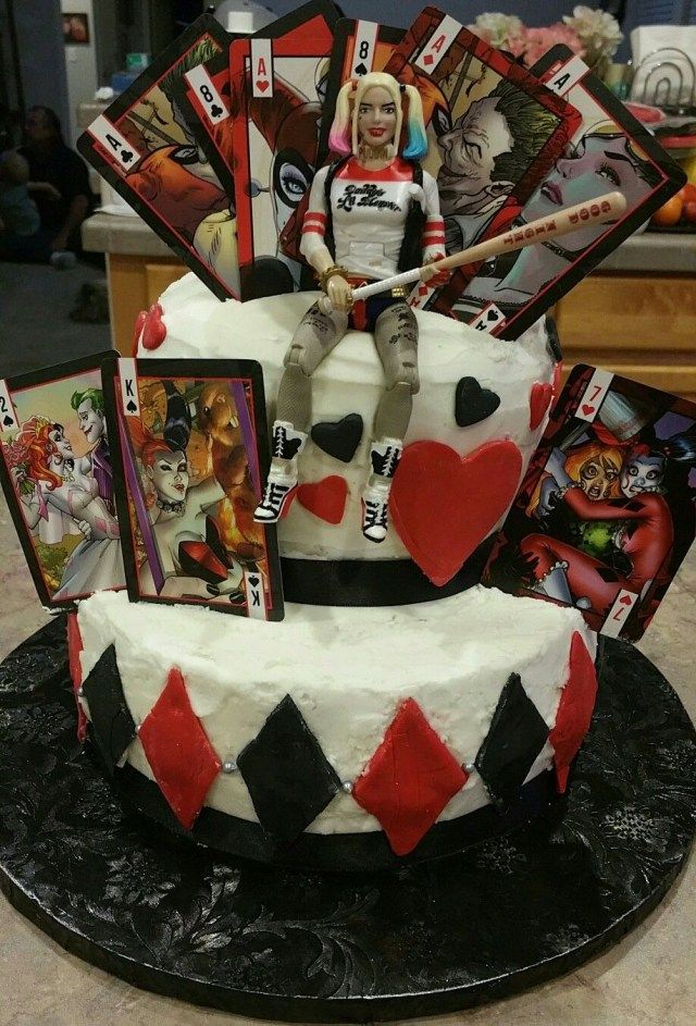 Detail Harley Quinn Sheet Cake Nomer 13