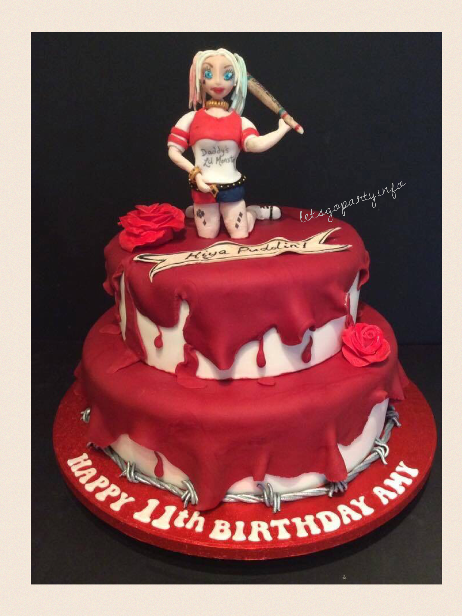 Detail Harley Quinn Sheet Cake Nomer 16