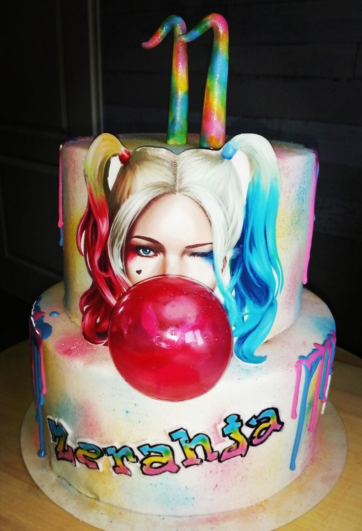 Detail Harley Quinn Sheet Cake Nomer 18