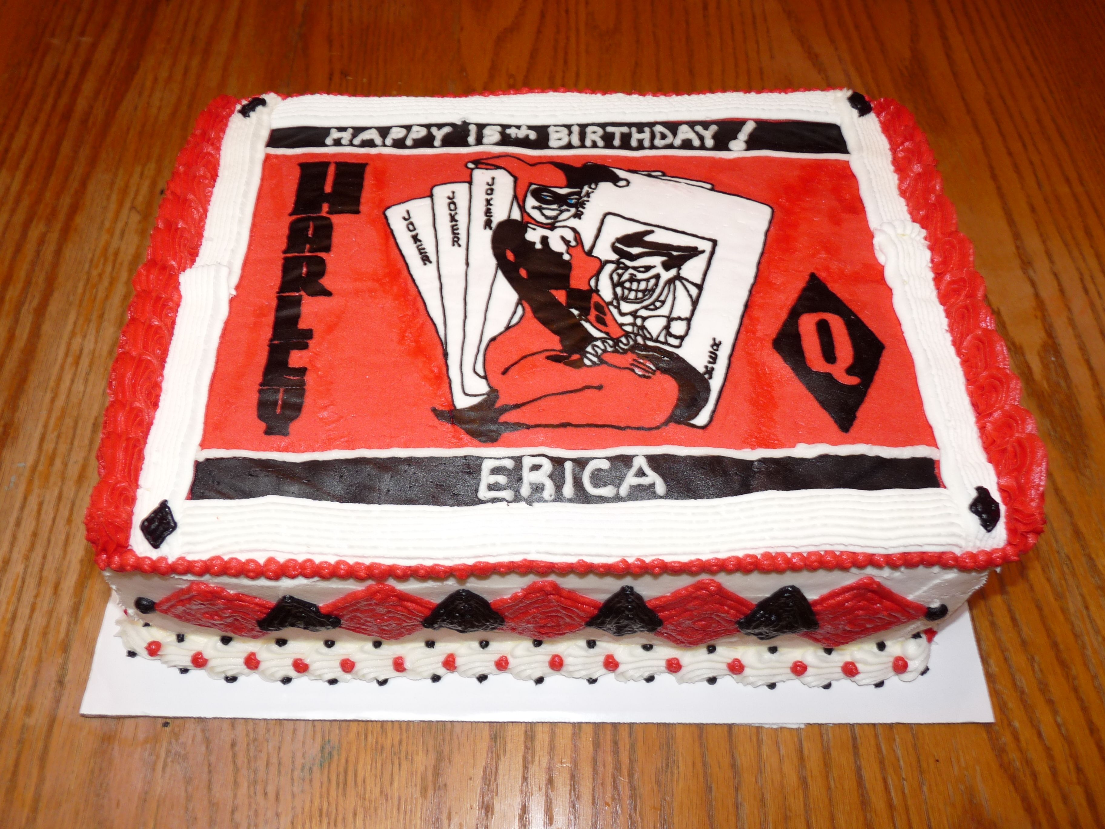 Detail Harley Quinn Sheet Cake Nomer 22