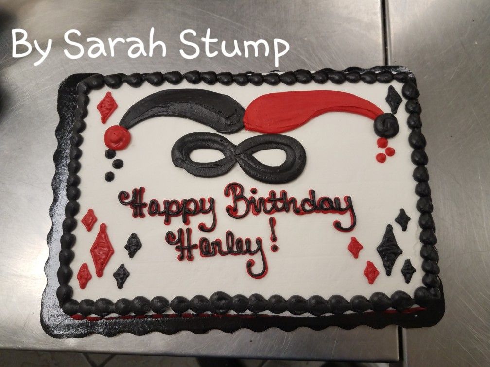 Detail Harley Quinn Sheet Cake Nomer 25
