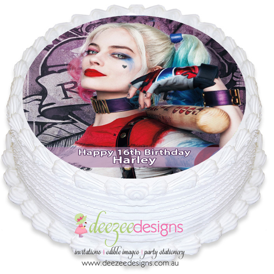 Detail Harley Quinn Sheet Cake Nomer 31