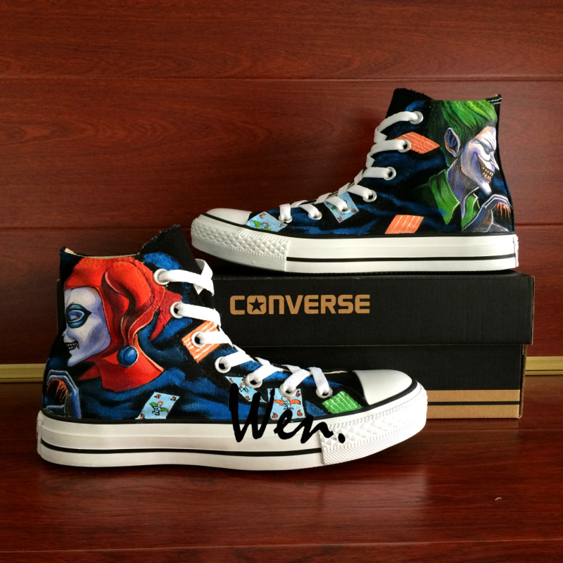 Detail Harley Quinn Shoes Converse Nomer 9