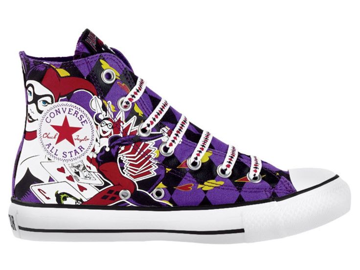 Detail Harley Quinn Shoes Converse Nomer 53