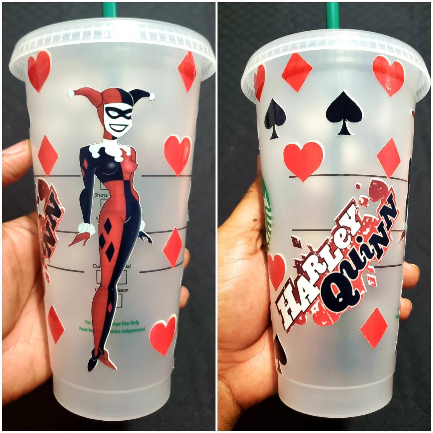 Detail Harley Quinn Starbucks Cup Nomer 3