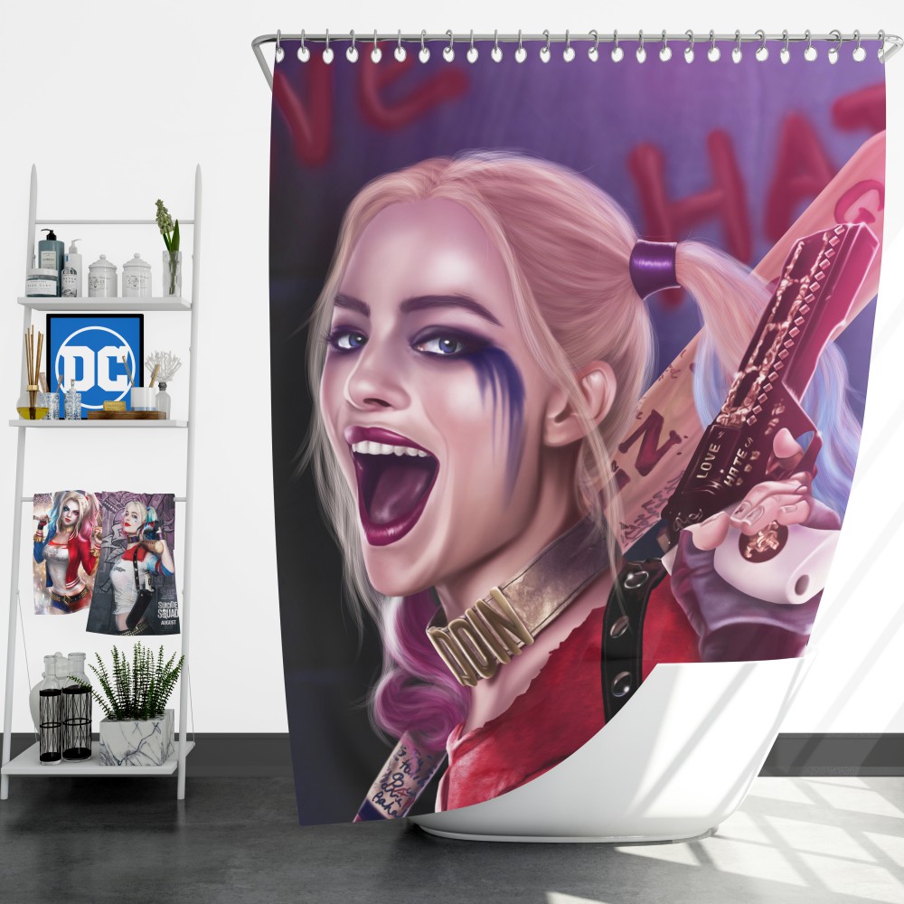 Detail Harley Quinn Tongue Ring Nomer 44