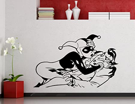 Detail Harley Quinn Wall Sticker Nomer 15