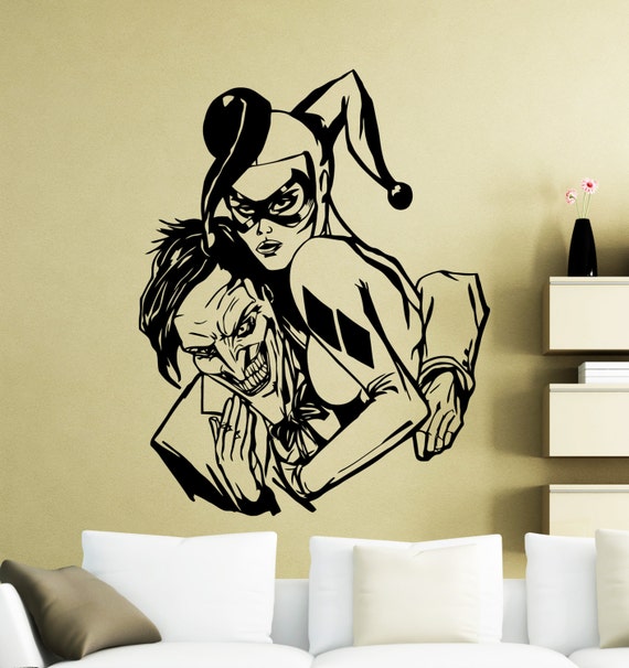 Detail Harley Quinn Wall Sticker Nomer 20