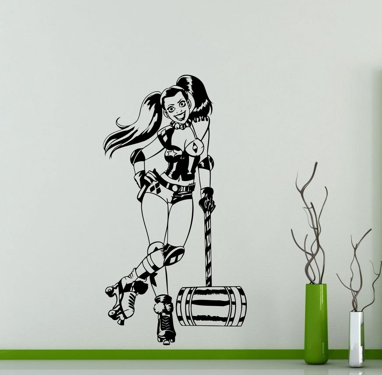 Detail Harley Quinn Wall Sticker Nomer 27