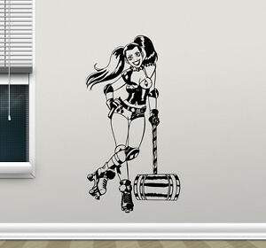 Detail Harley Quinn Wall Sticker Nomer 9