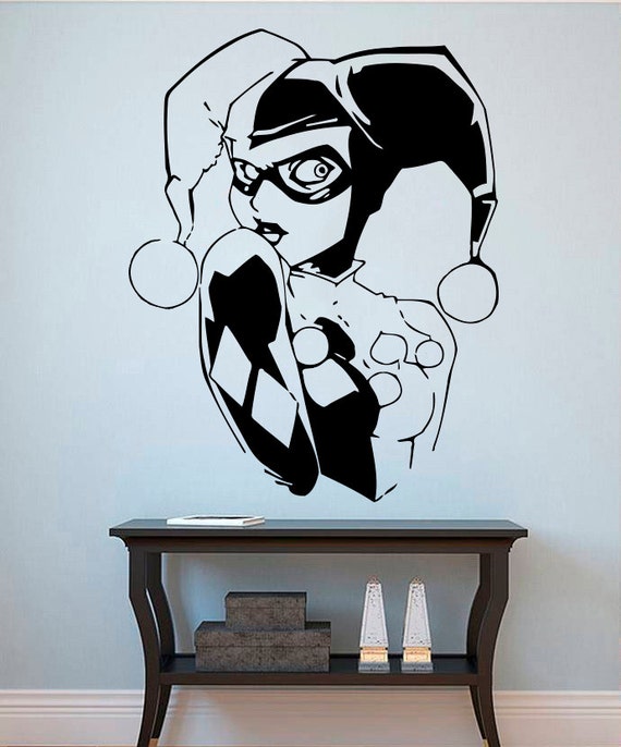 Detail Harley Quinn Wall Stickers Nomer 3