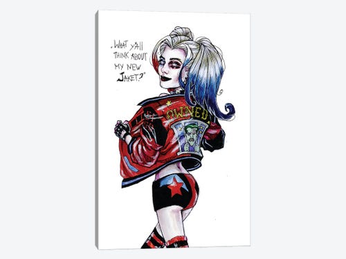 Detail Harley Quinn Wall Stickers Nomer 27