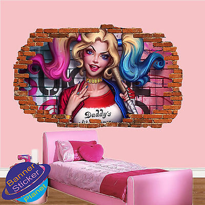 Detail Harley Quinn Wall Stickers Nomer 5