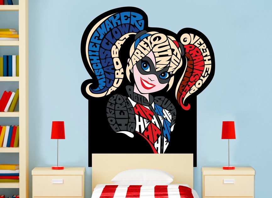 Detail Harley Quinn Wall Stickers Nomer 42