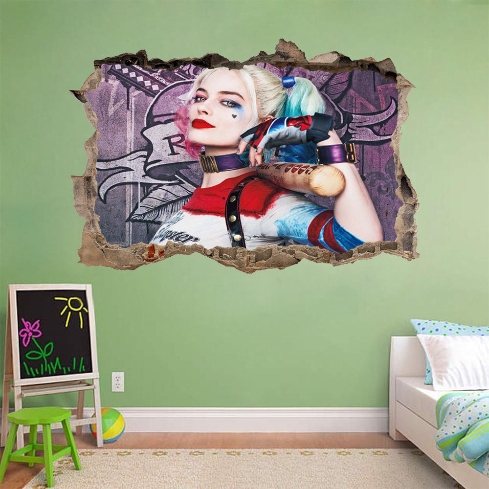 Detail Harley Quinn Wall Stickers Nomer 45