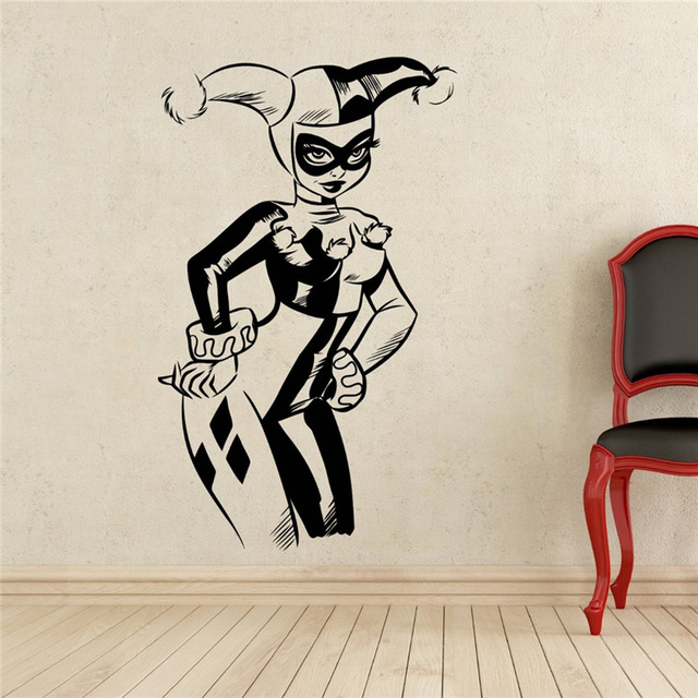 Detail Harley Quinn Wall Stickers Nomer 50